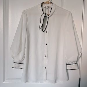 Vero moda white shirt (M)